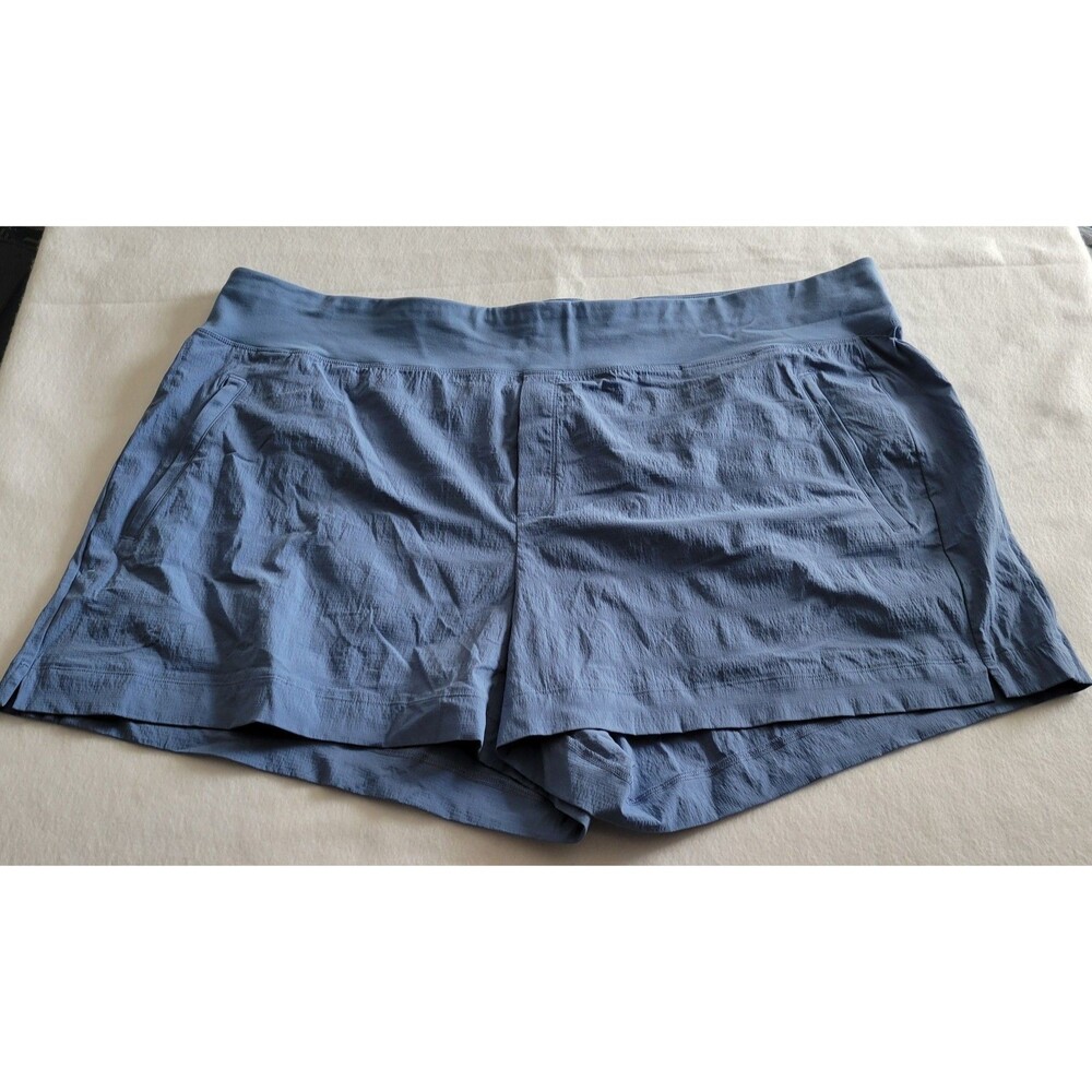 Athleta Trekkie North Short Women’s Sz 3X Activewear Blue Pull On